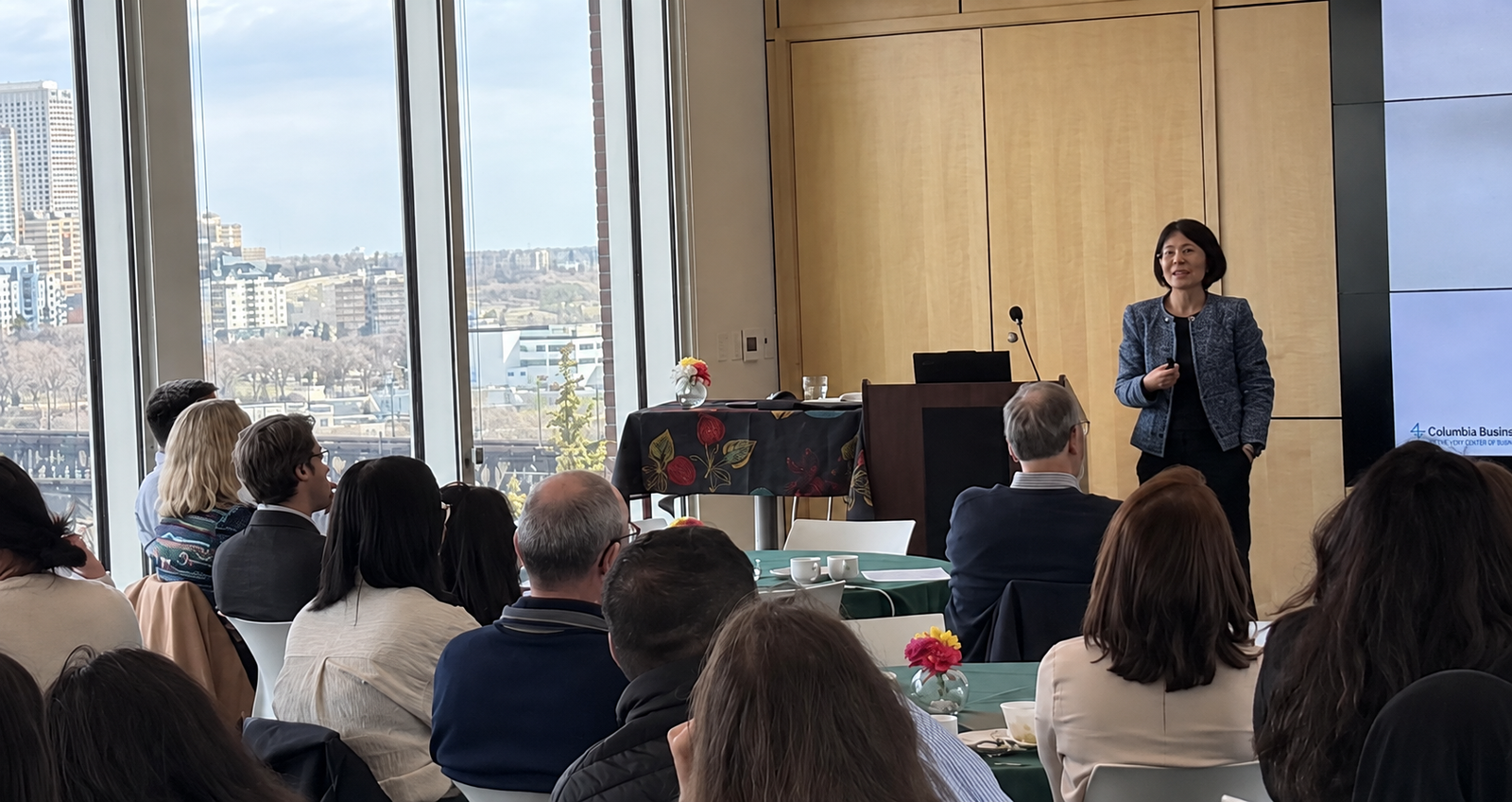 Lori Yue gave an agenda-setting talk on organizational nationalism