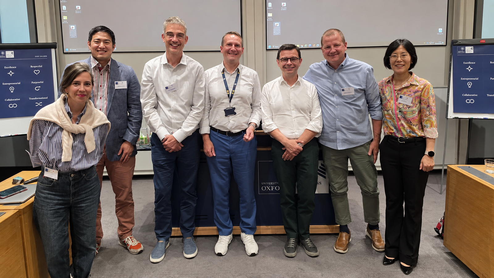 NNRN panel participants at the Reputation Symposium 2026, Saïd Business School, University of Oxford