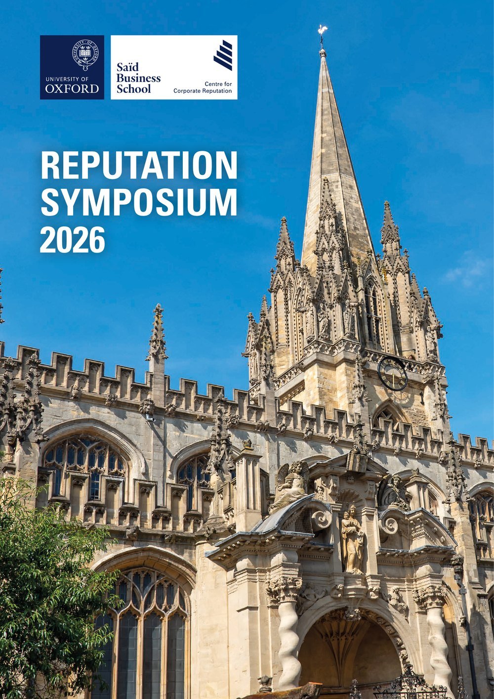 Cover of the Reputation Symposium 2026 programme